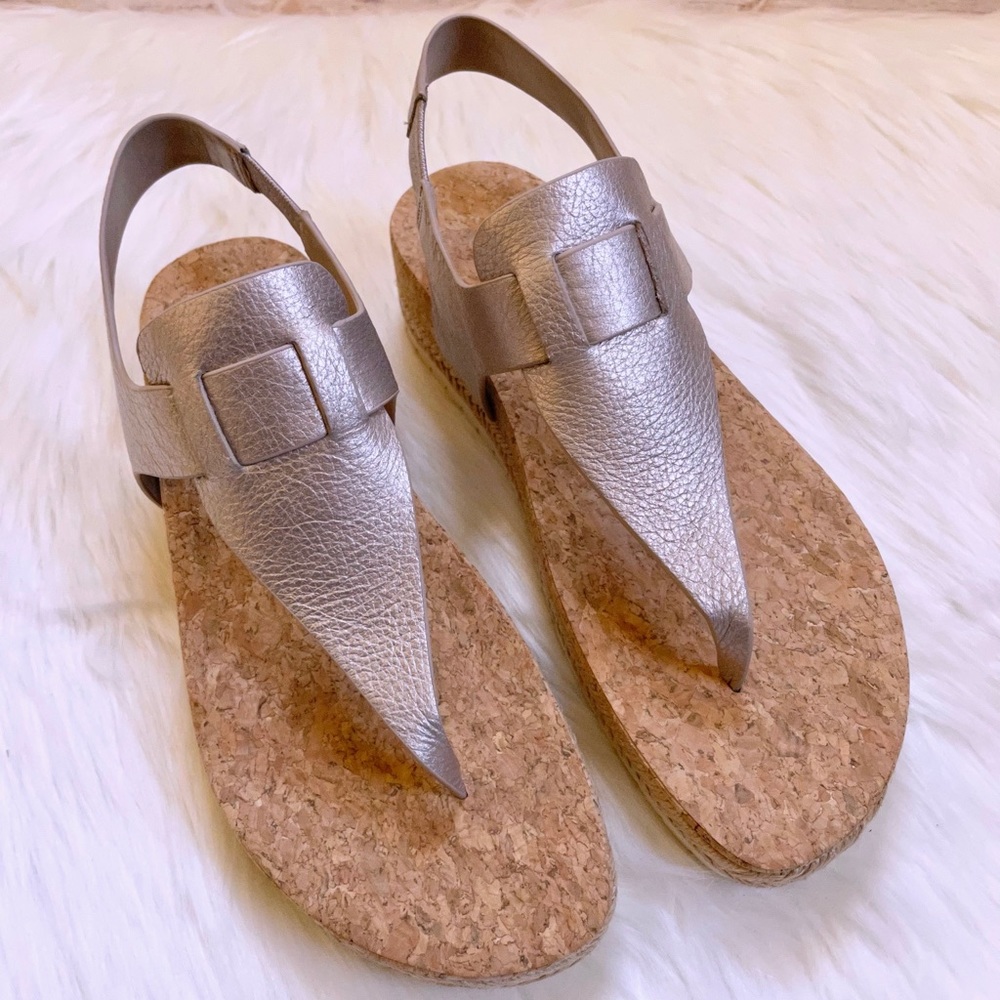 Vince Flint 2 Espadrille Sandals In Moonstone - Picture 6 of 10